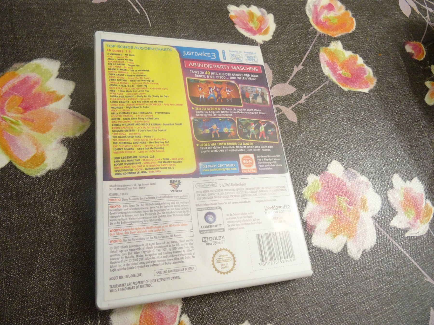 Nintendo Spiele: Just Dance 3 WII – Gebraucht aus Olten von  2
