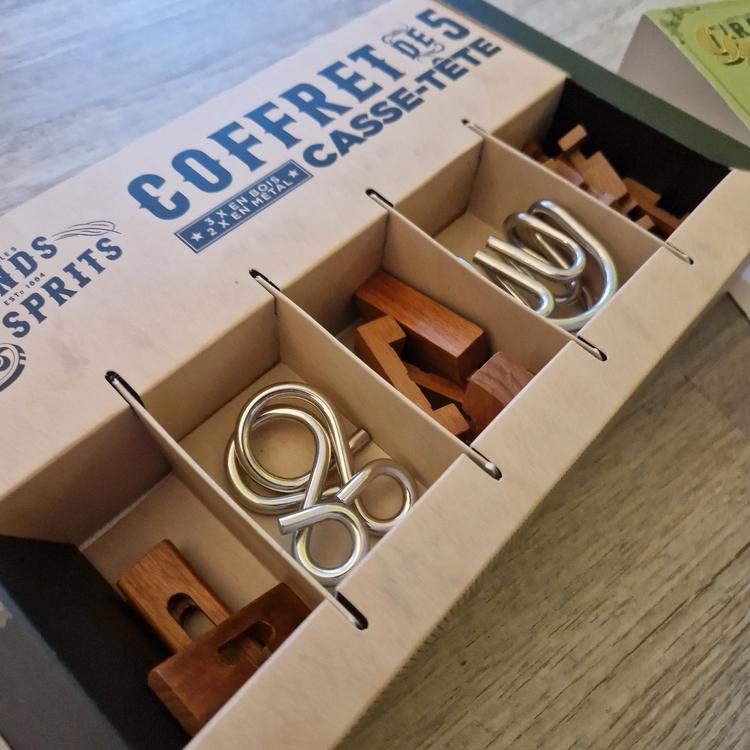 Coffret 5 casse-tête