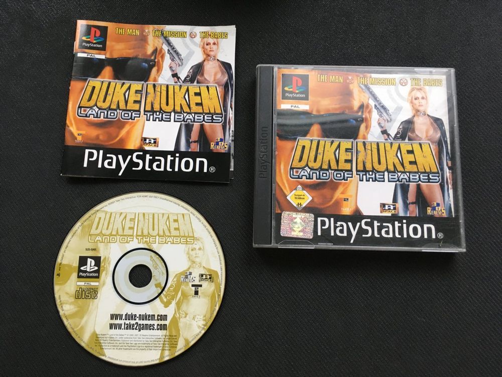 Prix de Duke Nukem Land of the Babes sur PAL Playstation | Comparer les Prix en Loose, Complet, Neuf