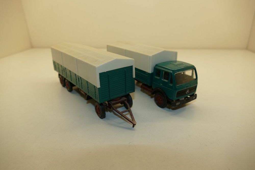 CONRAD NZG MERCEDES Camion et remorque BO 1/50 EUR 65,00 - FR