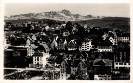 Herisau mit Säntis