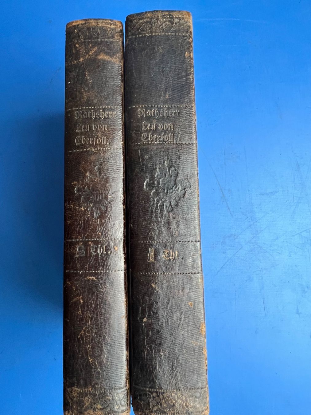 Bücher: Joseph Leu von Ebersoll / Siegwart-Müller 1863 – Gebraucht aus Unterengstringen von Gustav03 3