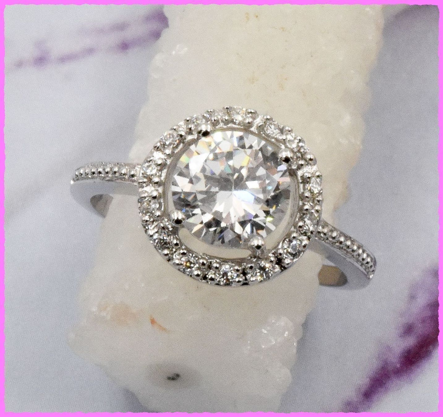 Anelli: Bezaubernder Ring mit Zirkonia – Nuovo e nell'imballaggio originale da Oberglatt ZH venduto da Diamond-Girl 2