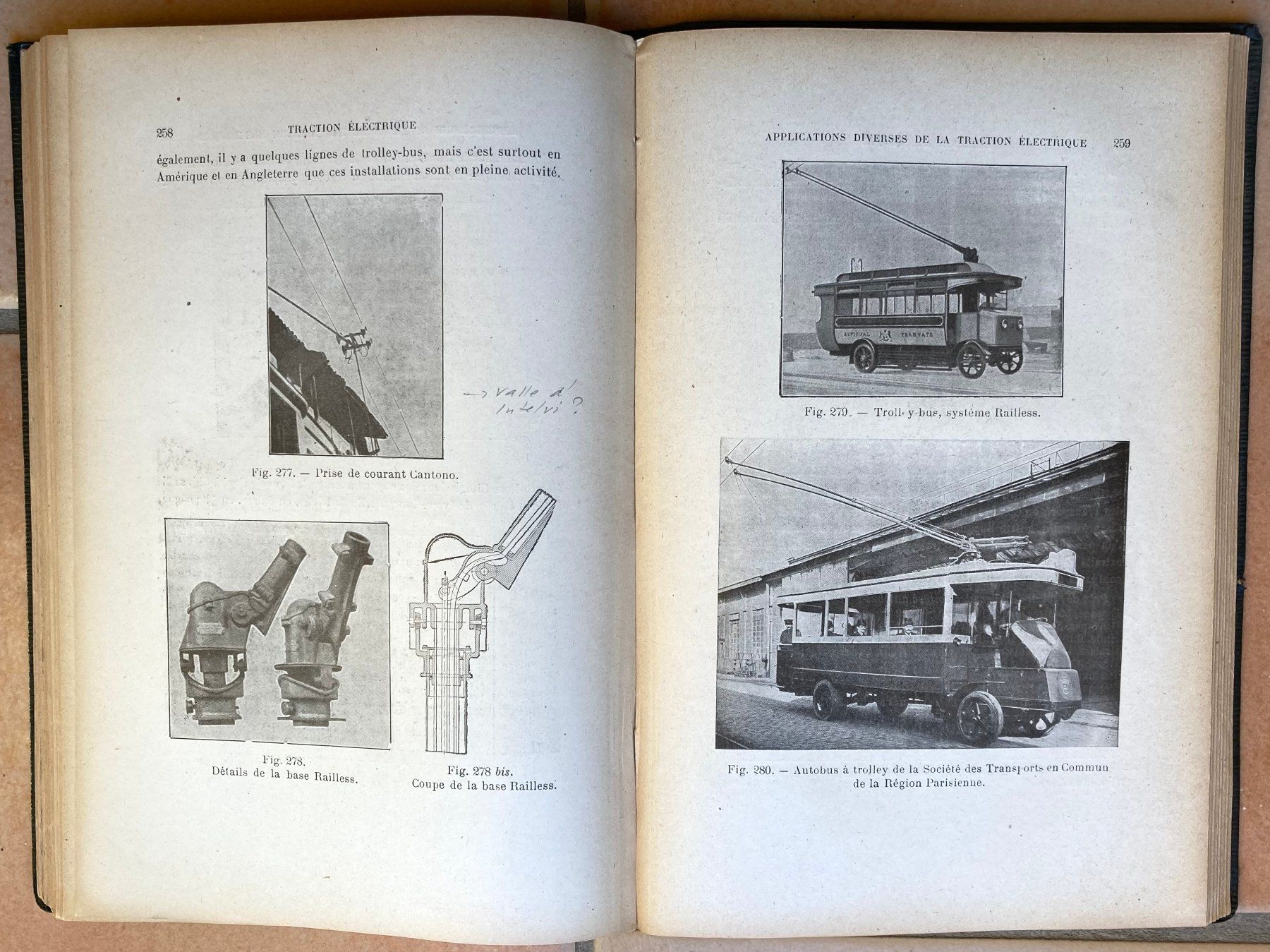 Libri: La traction électrique a courant continu - L. Barbillon 1923 – Usato da Versoix venduto da Decapod 7