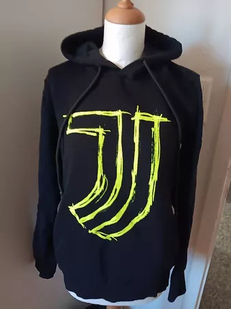 JUVENTUS Pullover/ Hoodie gr.L NEU schwarz