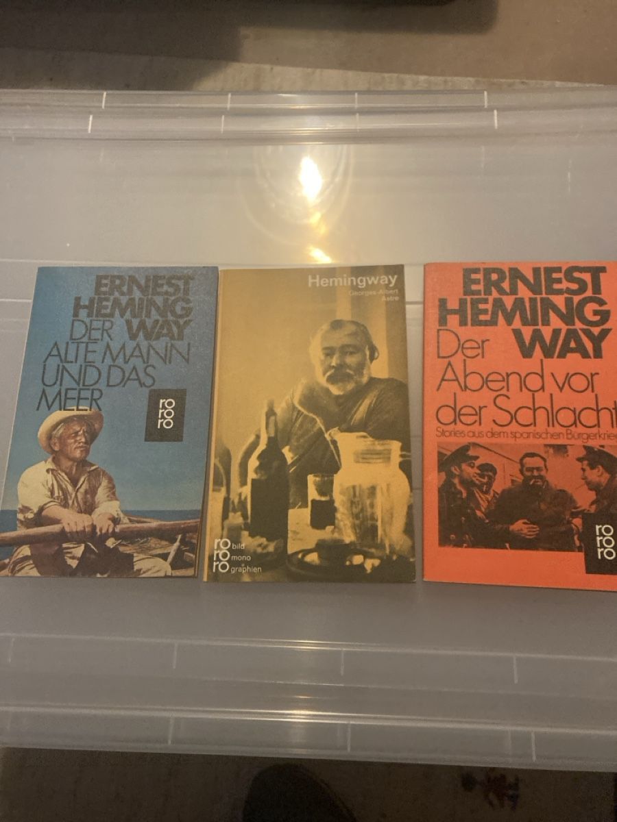 Libri: Hemingwey Ernest selbstzeugnis 2 Romane – Usato da Bonstetten venduto da Ernstg08
