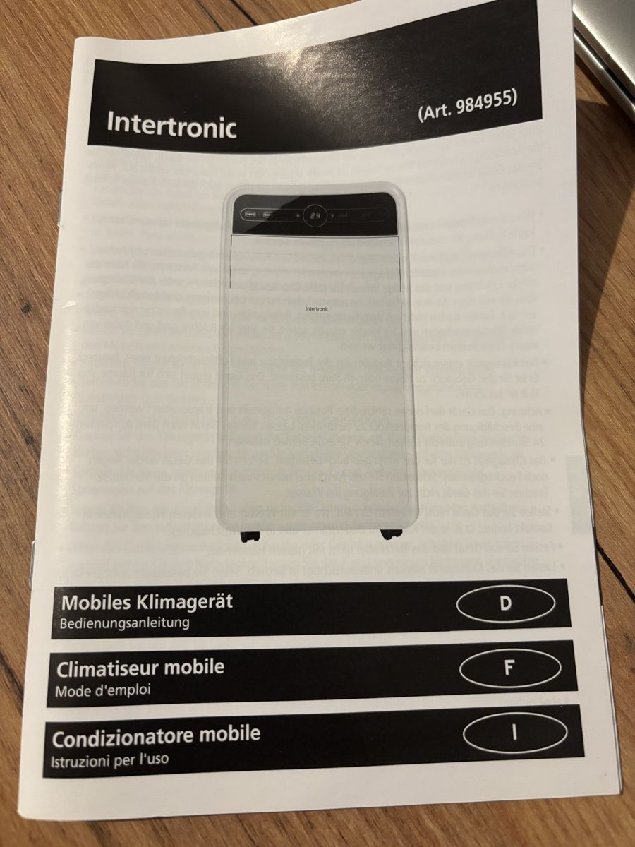 Klimageräte: Mobiles Klimagerät Intertronic  – Gebraucht aus Rombach von Papamato 6