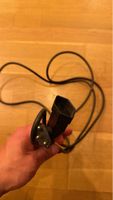 Schwarzes Stromkabel mit Stecker Typ J - Top Zustand!