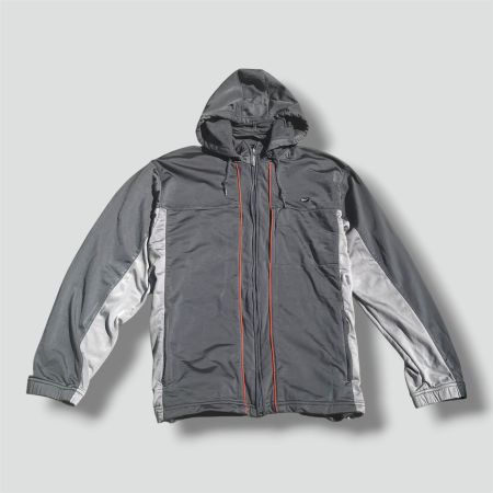 Nike 00s streetwear track jacket grey tech grau jacke pull