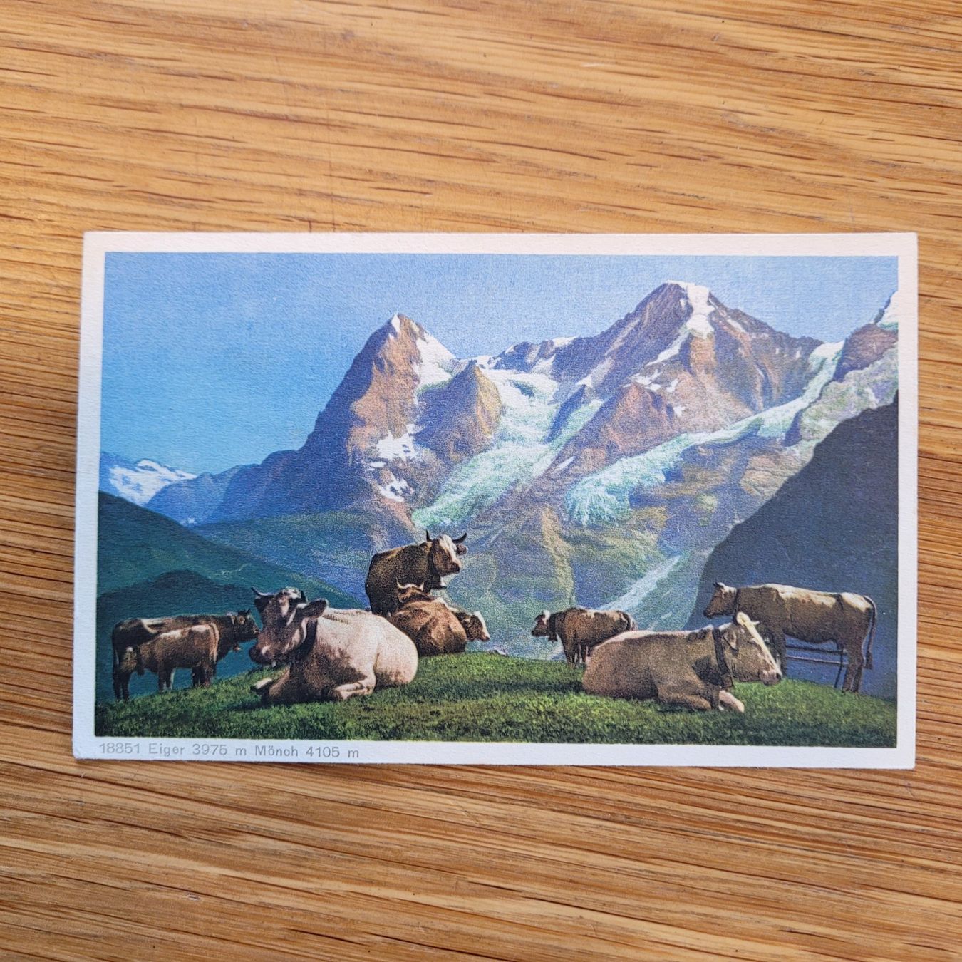 Ansichtskarten: Poste Karte Eiger – Gebraucht aus Biel/Bienne von Destockweb