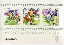 Block "Fussball". Brasilien.