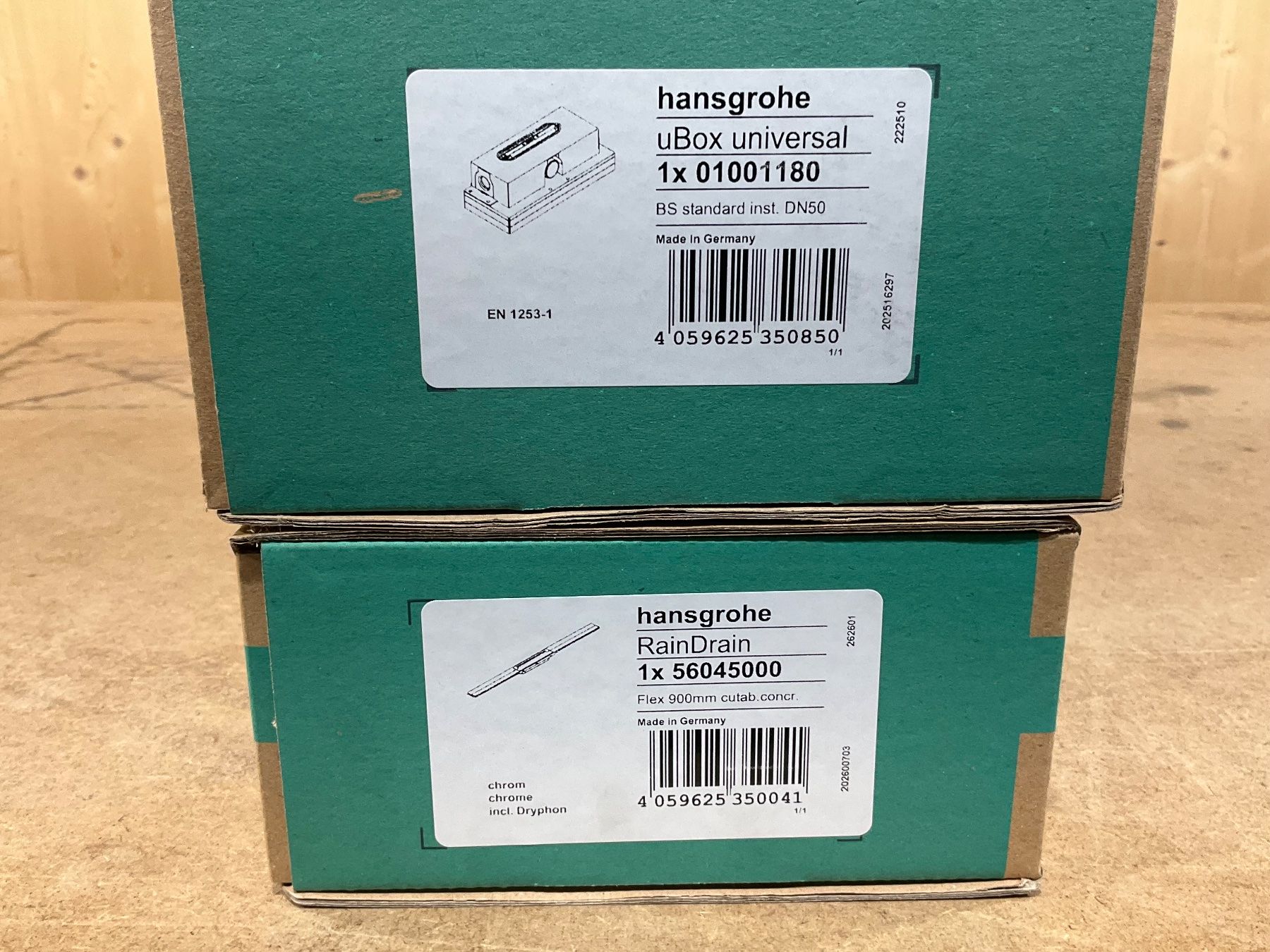 Altri materiali da costruzione: 547 Hansgrohe RainDrain Flex Duschrinne 900 + uBox universal – Nuovo e nell'imballaggio originale da Derendingen venduto da Meisterstuecke 6