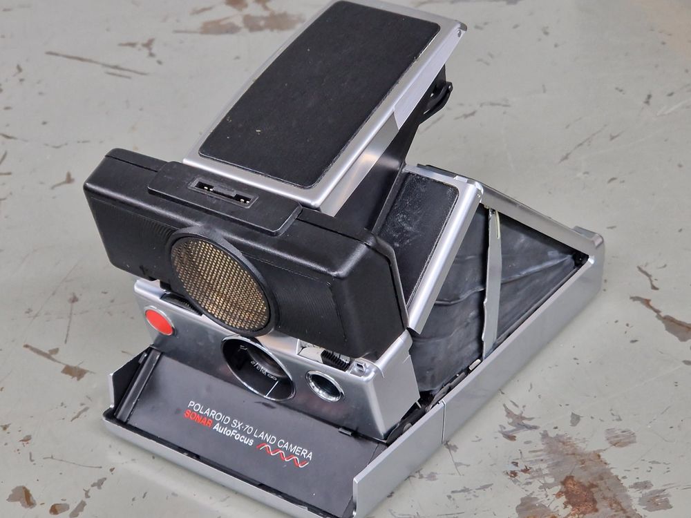 POLAROID SX-70 Land Camera Deluxe pour pièces détachées # Non
