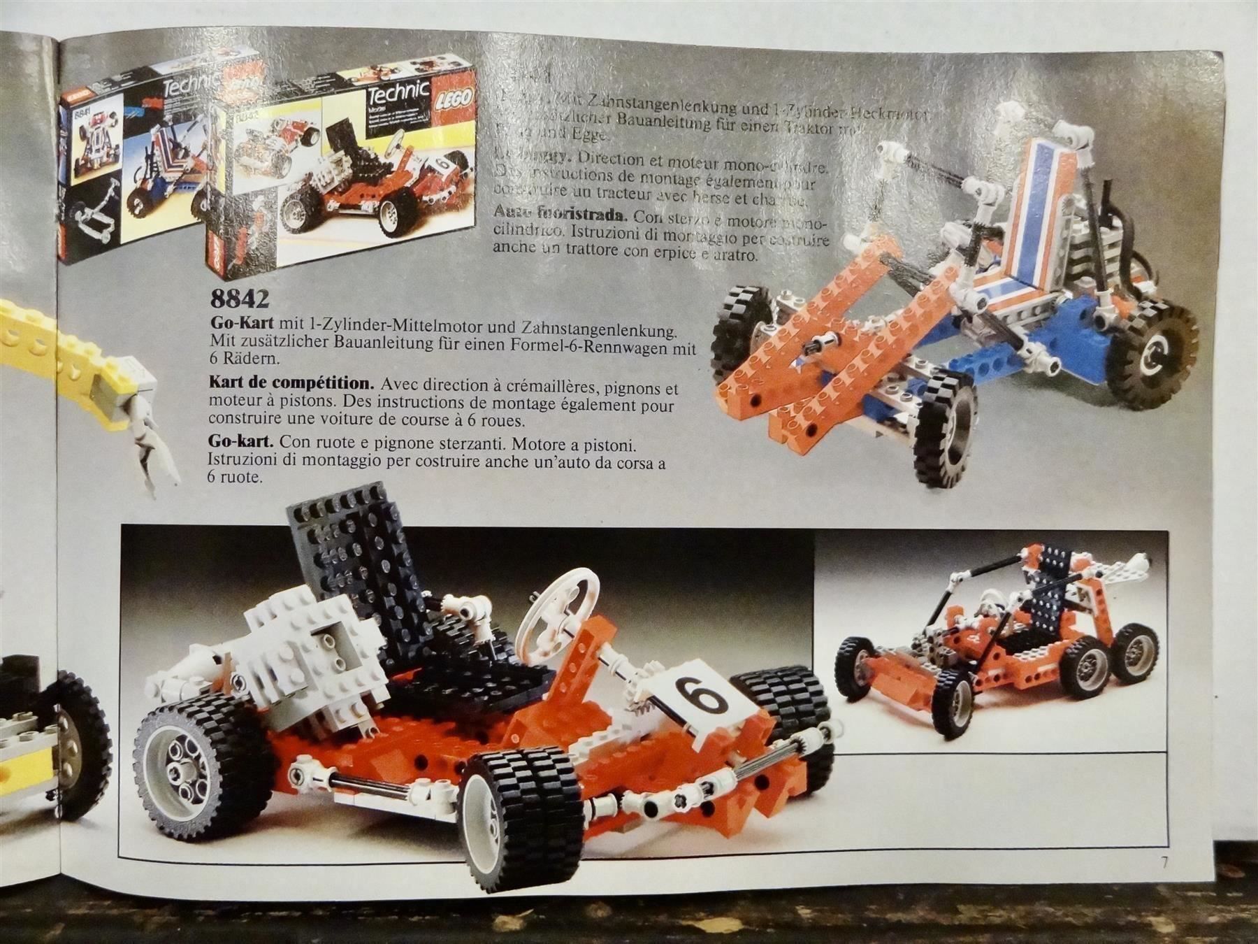 Dokumente: LEGO Prospekt Katalog Werbung 1987 – Gebraucht aus Kerzers von Flaschenposten 2
