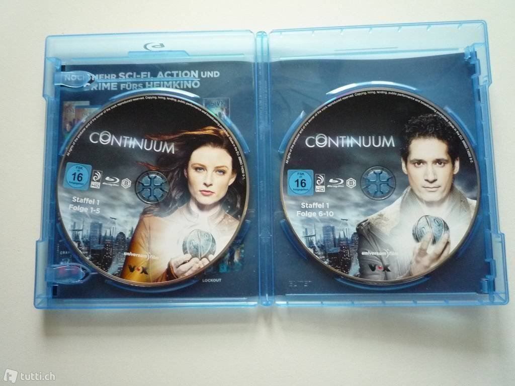 CD: CONTINUUM Staffel I Blu-Ray NEU – Nuovo e nell'imballaggio originale da Winterthur venduto da speedELEKTRONIK 2