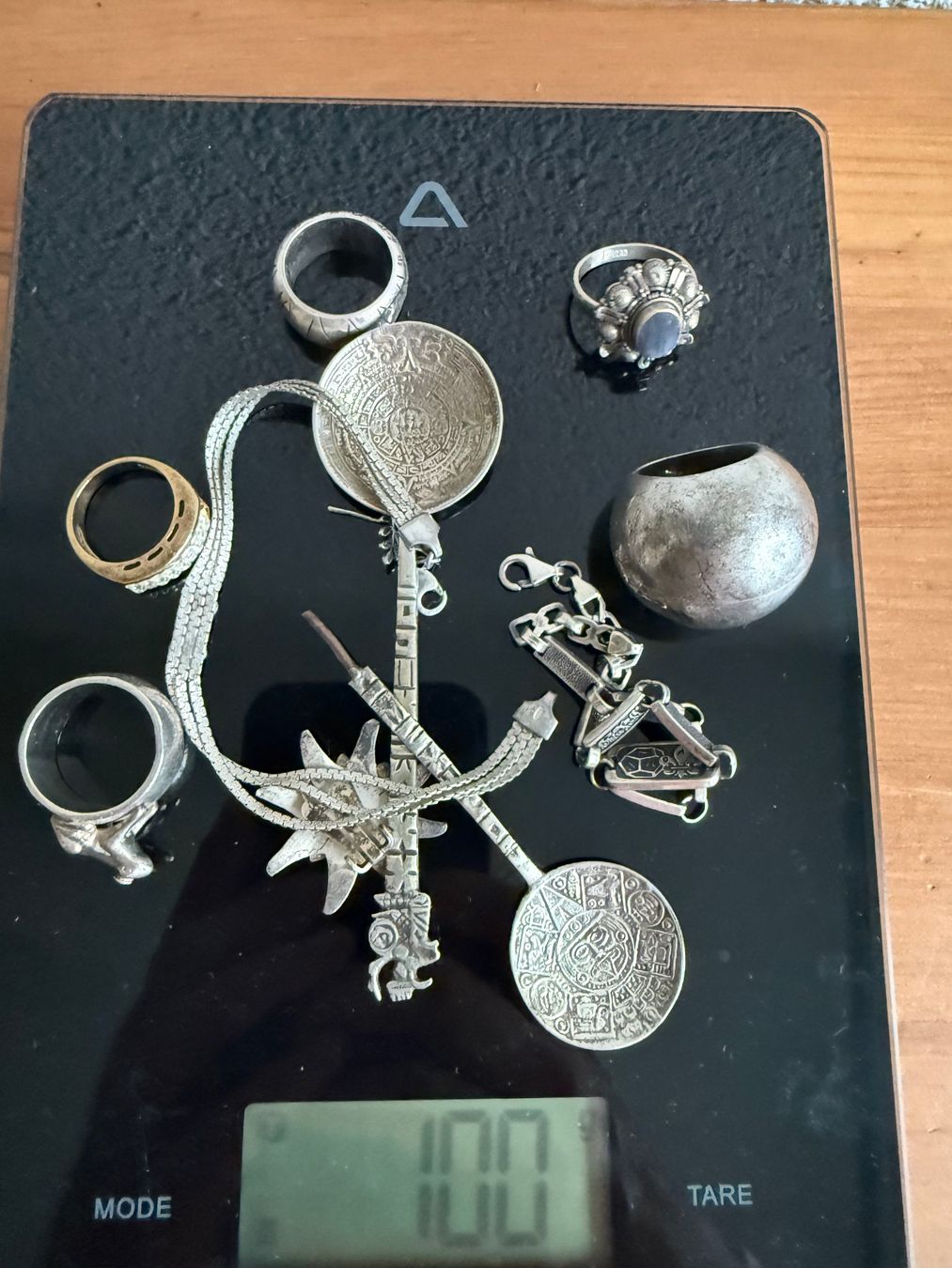 Sonstiger Schmuck: 925 Silber Lot 100 g – Gebraucht aus Spiegel b. Bern von Rogger72 1