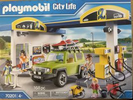 Playmobil tankstelle 70201