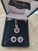 Halskette + Ohrringe, Schmuckset, Schmuck, necklace earrings