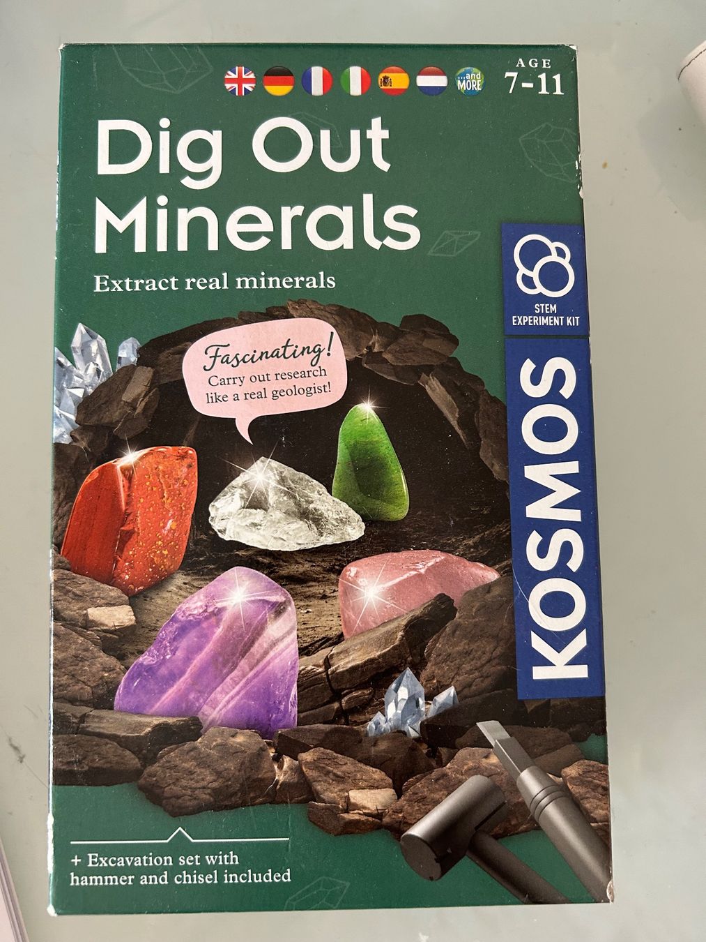 Migros Kit di costruzioni: Kosmos Dig Out Minerals Experimentierset Alter 7-11 – Nuovo (secondo la descrizione) da Zürich venduto da ari_pk96