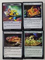 Ninja Turtles 4x Food Karten