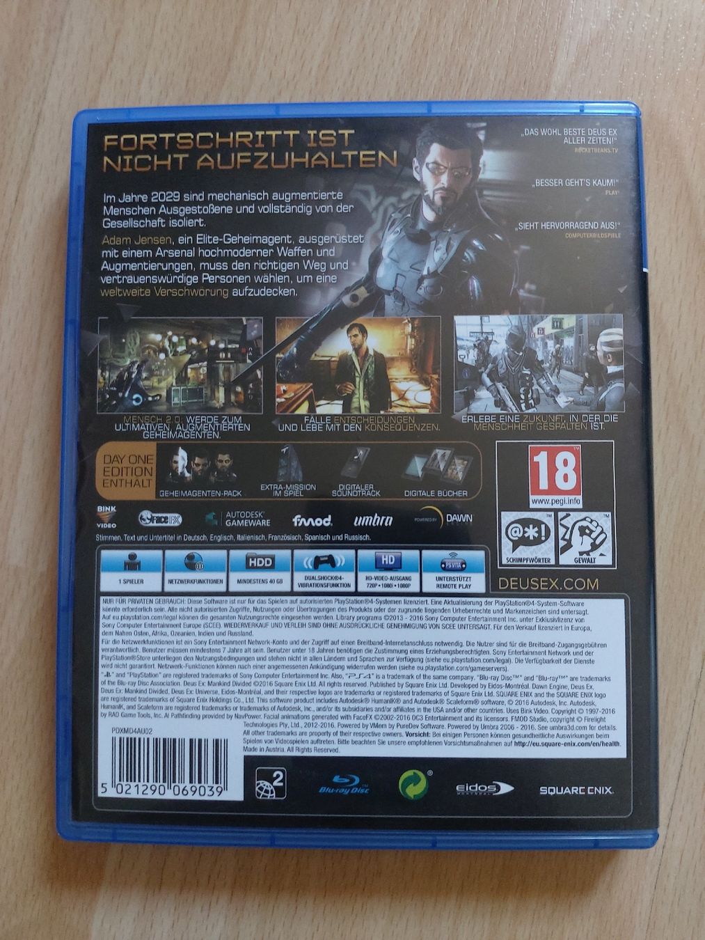 Jeux: Ps4 Spiel  – D'occasion à Frenkendorf par Eona87 1