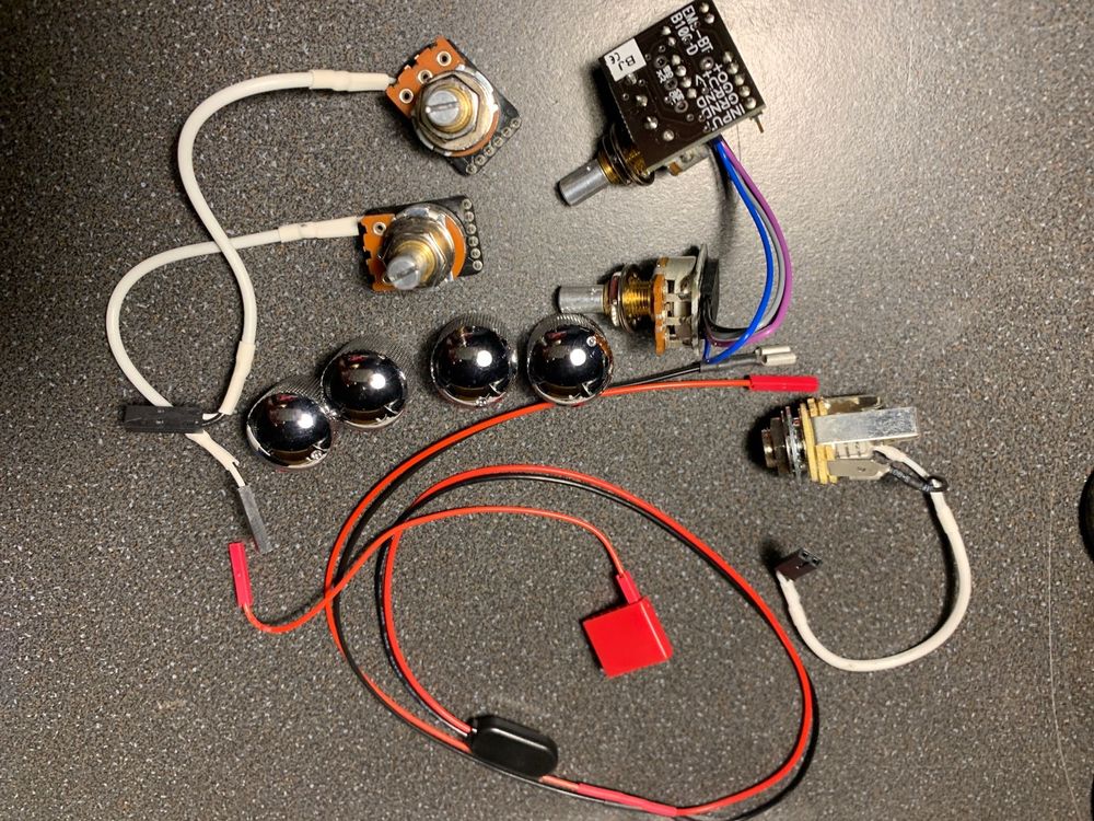 EMG JVX set JazzBass pickups + preamp Kaufen auf Ricardo