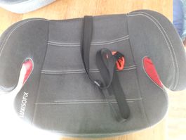AUTO-SITZERHÖUNG für Kinder - LUXISOFIX - Grau