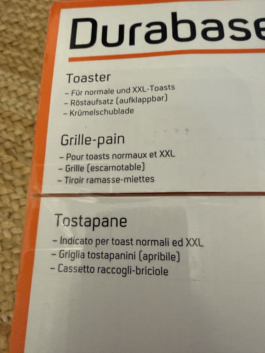 Durabase Küchengeräte: Neuer Toaster von Durabase – Neu und originalverpackt aus Bern von vale35 2