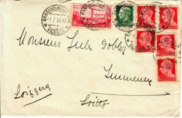 Brief, Italien 1936