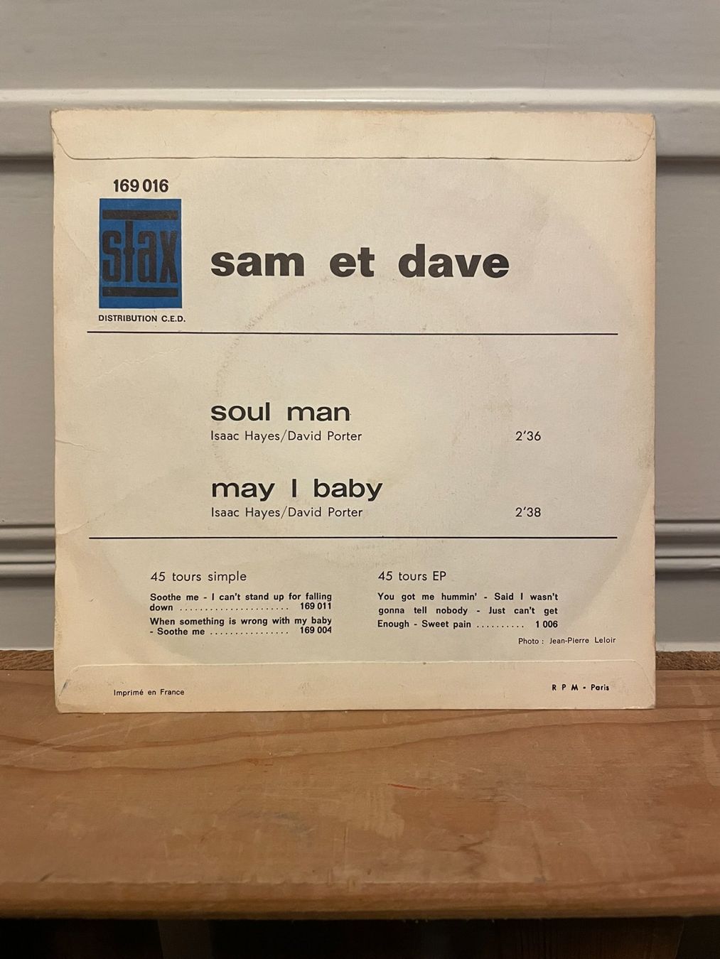 Dischi in vinile: Sam & Dave – Soul Man 1967 VG+ – Usato da Bern venduto da Perlweiss 1