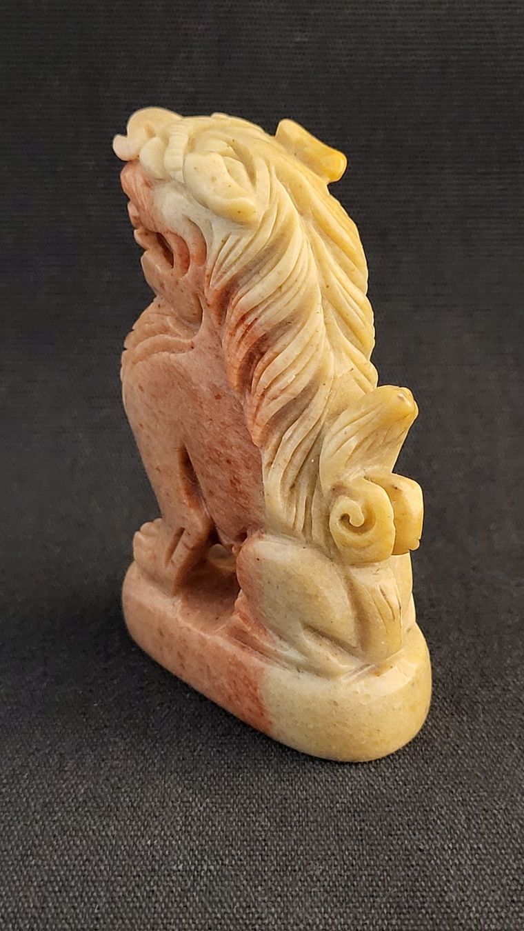Figuren: Speckstein-Löwe aus TAIPEI – Gebraucht aus Basel von spinne02 1