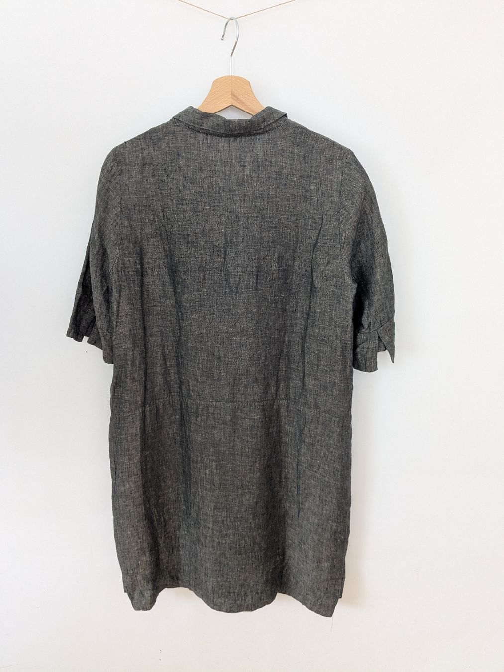 Opus Kleider: OPUS Kleid WILLMAR LINEN grau Groesse 38 100% Leinen – Gebraucht aus Rorschach von olg_5qq2 3