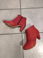 Neosens Stiefeletten Gr. 39 rot, neuwertig