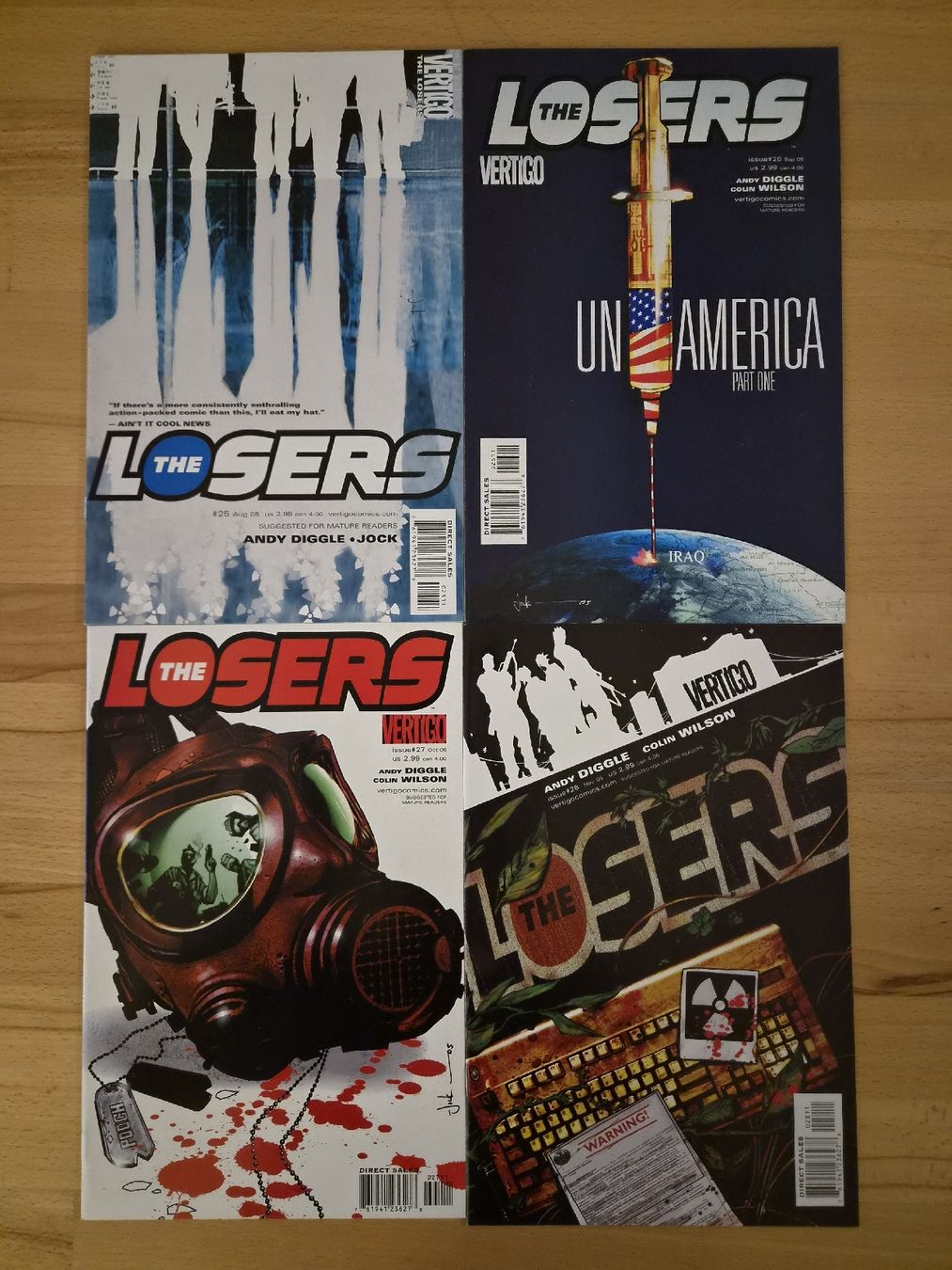 Fumetti: The Losers #21-32 – Usato da Biel/Bienne venduto da collector_comics 2