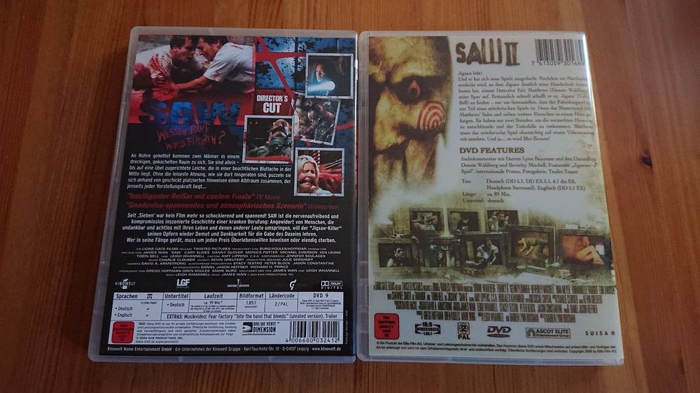 SAW 1 bis 7 auf DVD | Kaufen auf Ricardo