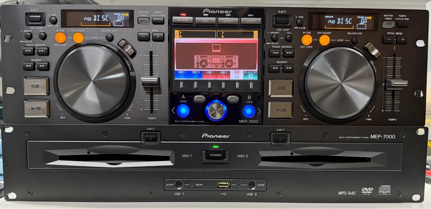 Console di mixaggio: Pioneer MEP-7000 Multi-entertainment player and controller – Usato da Chur venduto da EP_bernhard 1