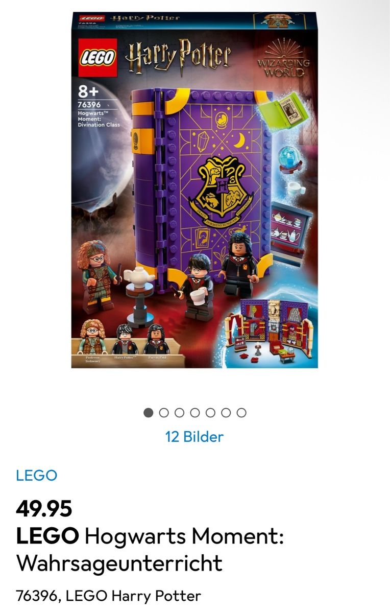 Lego Baukästen: Lego Hogwart Moment 76396 NEU – Neu und originalverpackt aus Birsfelden von bar_dlr6