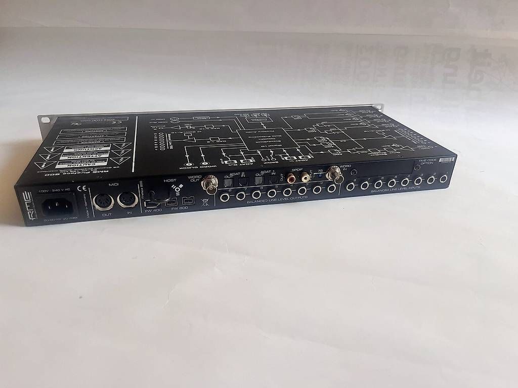 Equipement studio: RME Fireface 800  FireWire Audio Interface – D'occasion à Zürich par Madshock 1