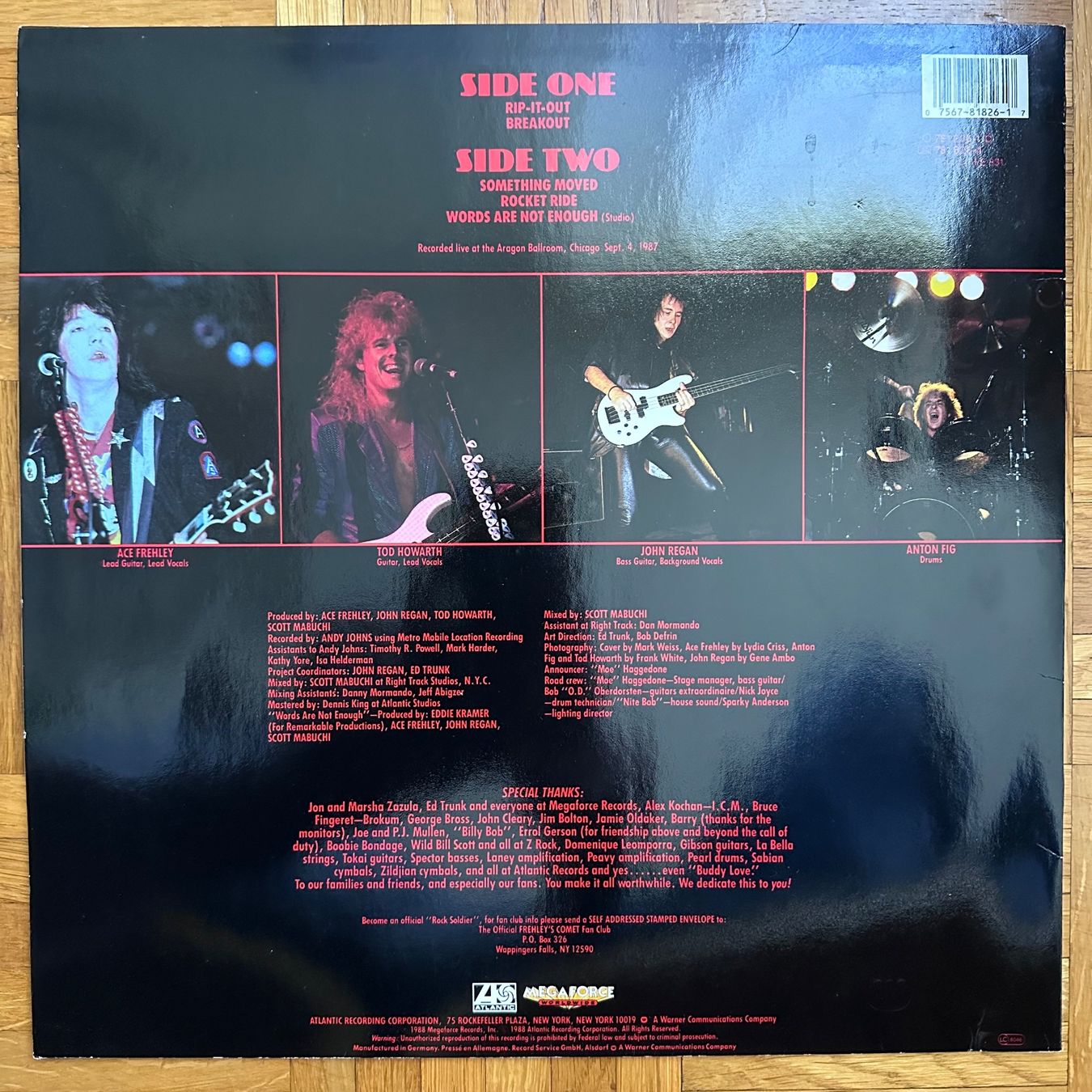 Dischi in vinile: LP - Frehley's Comet - Live + 1 – Usato da Breganzona venduto da Onairda75 1