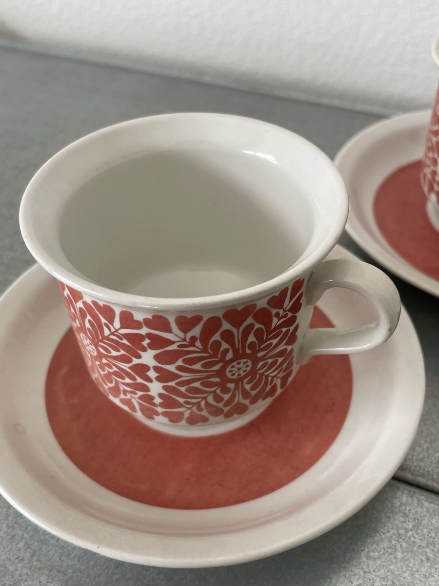 Arabia Tasses: Arabia Tytti vintage coffeetasse set – D'occasion à Basel par Amechan. 2