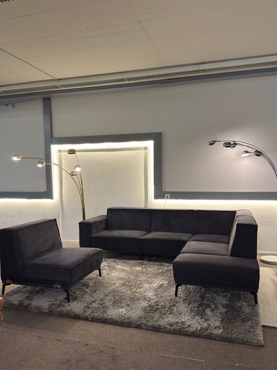Divani: Modernes Ecksofa dunkel grau – Usato da Fehraltorf venduto da Sofalab.swiss 7