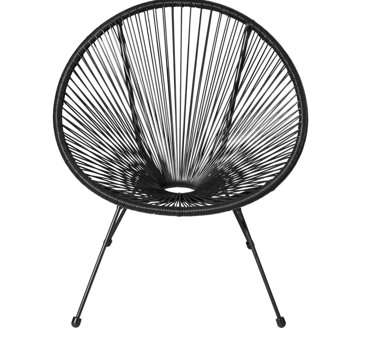 Sedie: 2 Gartenstühle Santana mit Tisch schwarz – Nuovo (secondo la descrizione) da Steinhausen venduto da Retourenprofis 3