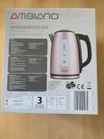 Rose Gold Ambiano Stainless Steel Kettle 1.7L