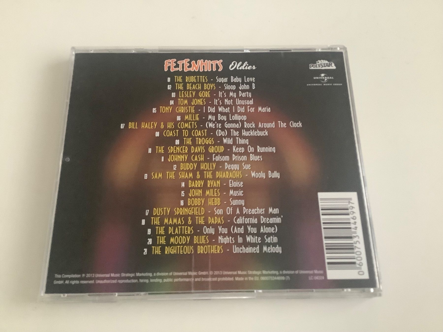 CD: Fetenhits / Oldies / 2013 – Usato da Dübendorf venduto da Shreck 1