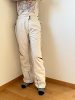 Kjus Skihosen Gr. M - Weiss mit Orange Detail