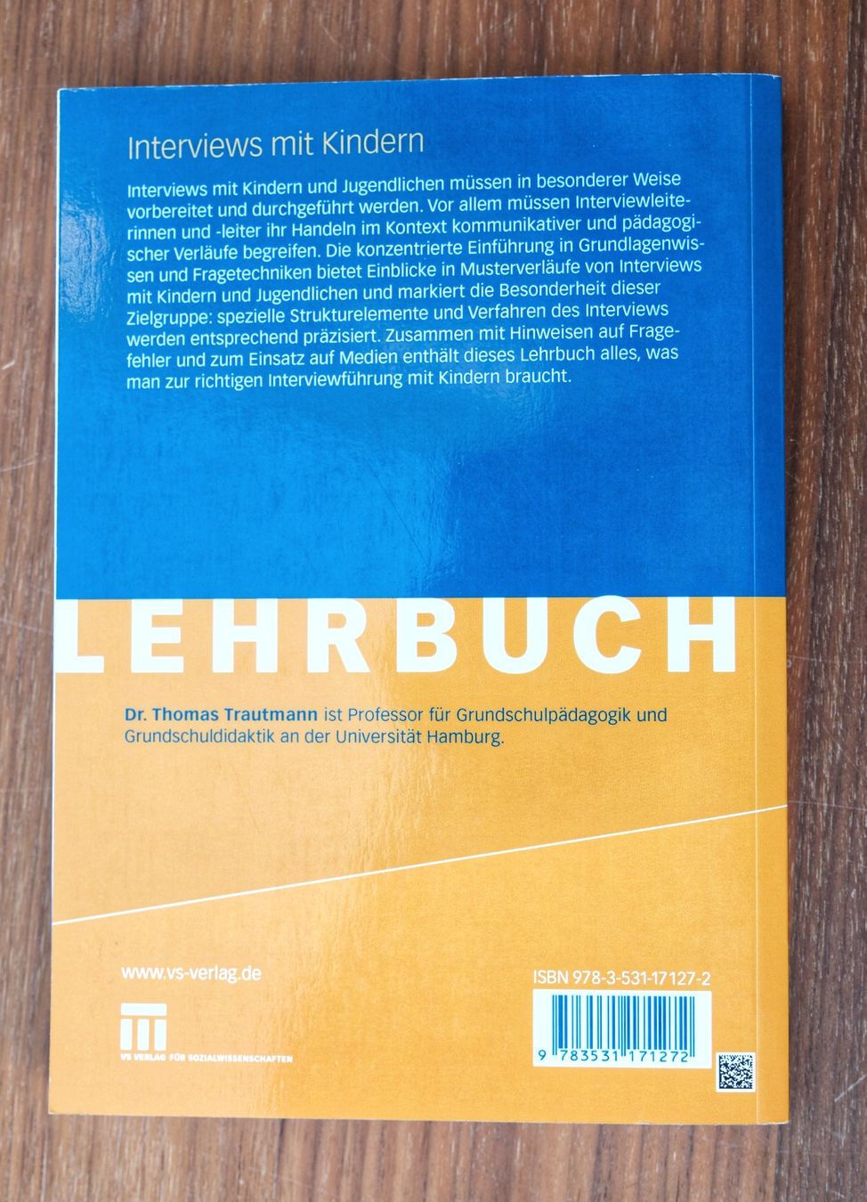 Bücher: Interviews mit Kindern Buch Lehrbuch Trautmann – Gebraucht aus Wohlen AG von Exitburn 2