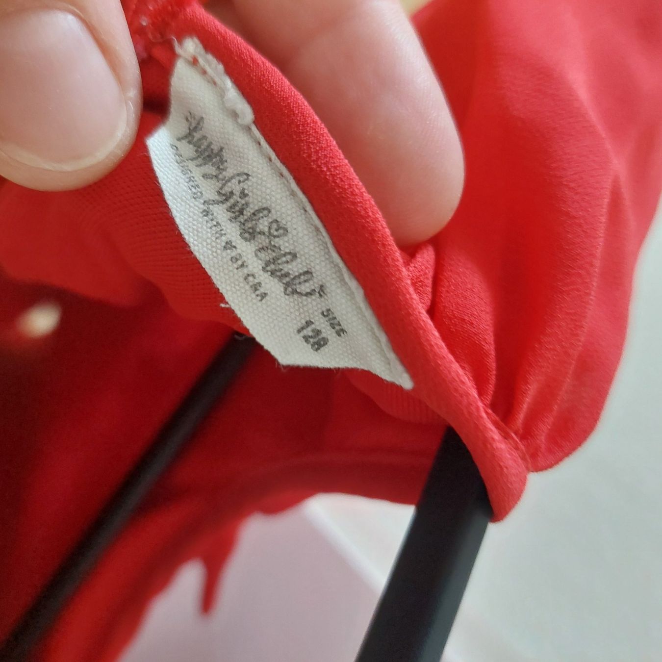 Vestiti & Gonne: Rotes Sommerkleid, Grösse 128, – Usato da Basel venduto da robaczek277 2