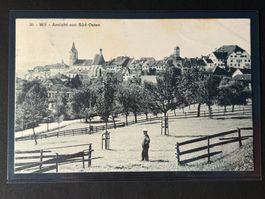 AK von Wil - Ansicht von Süd-Osten 1907