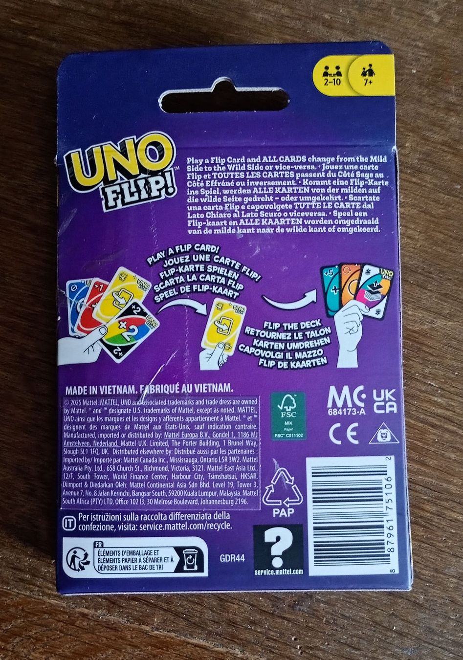 Mattel Spiele: UNO Flip! – Neu (gemäss Beschreibung) aus melchtal von strickerin 1