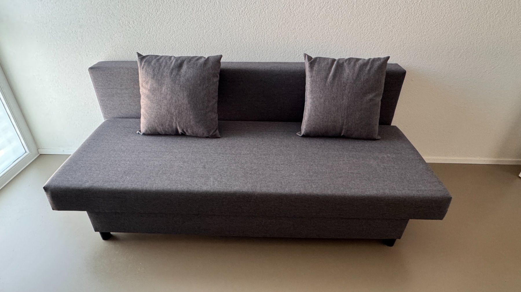 Ikea Sofas: Schlafsofa Dunkelgrau, 190 x 130cm – Gebraucht aus Bern von Rebreg_m